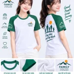 Áo đồng phục Teambuilding Gia đình Cùng nhau vượt thử thách