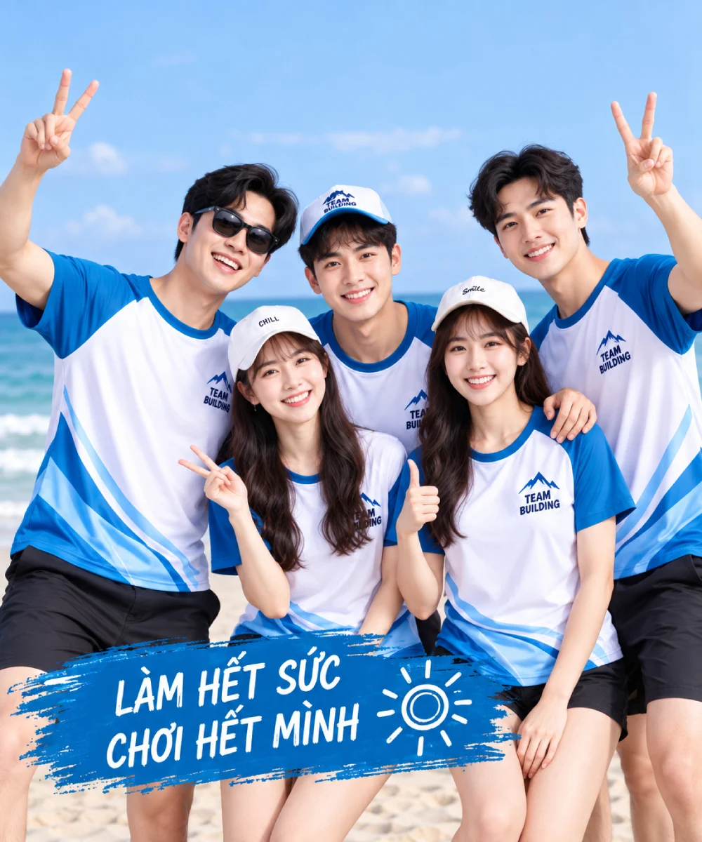 Áo đồng phục Teambuilding gắn kết - trẻ trung