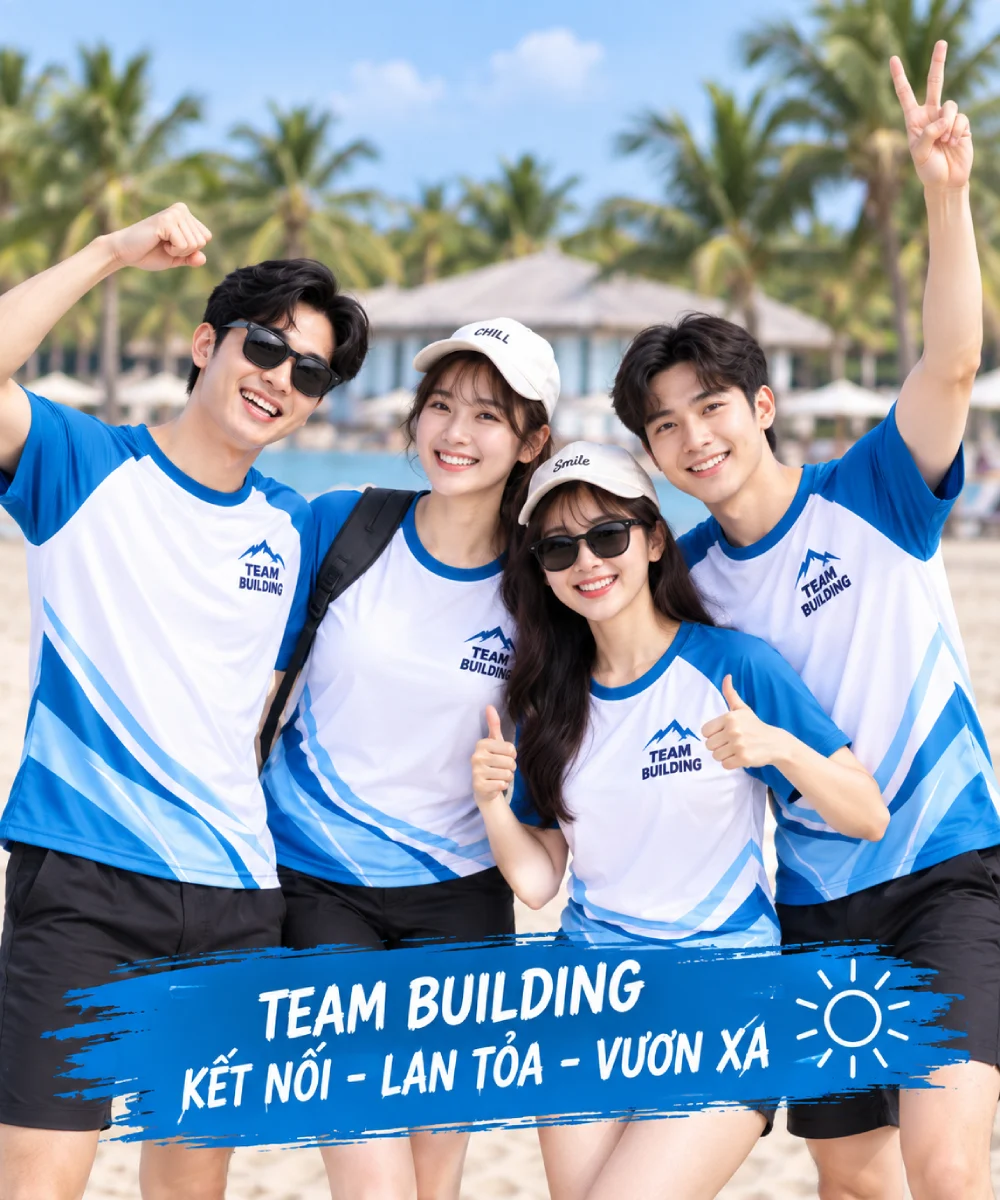 Áo đồng phục Teambuilding gắn kết - trẻ trung