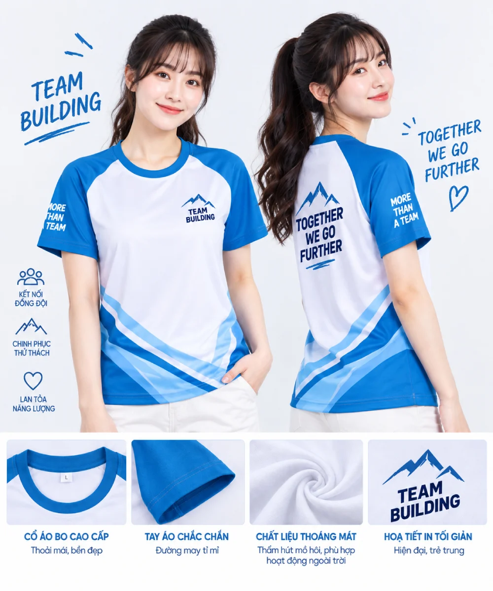 Áo đồng phục Teambuilding gắn kết - trẻ trung