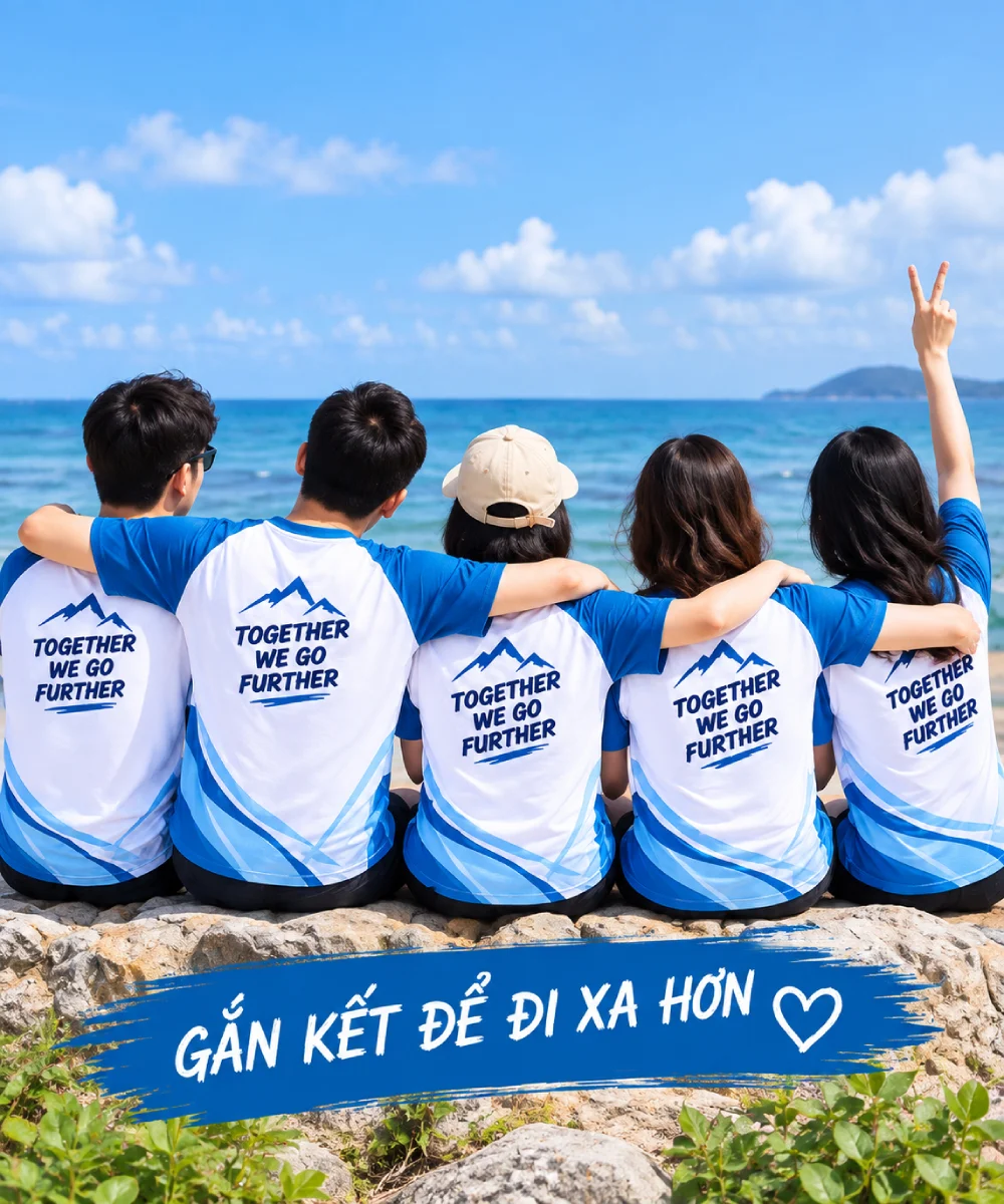 Áo đồng phục Teambuilding gắn kết - trẻ trung