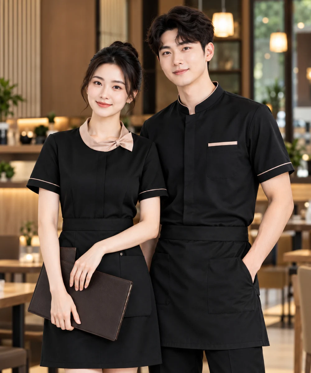 Áo đồng phục cho nhân viên phục vụ nhà hàng