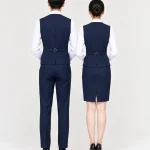 Áo đồng phục lễ tân khách sạn - áo vest thanh lịch