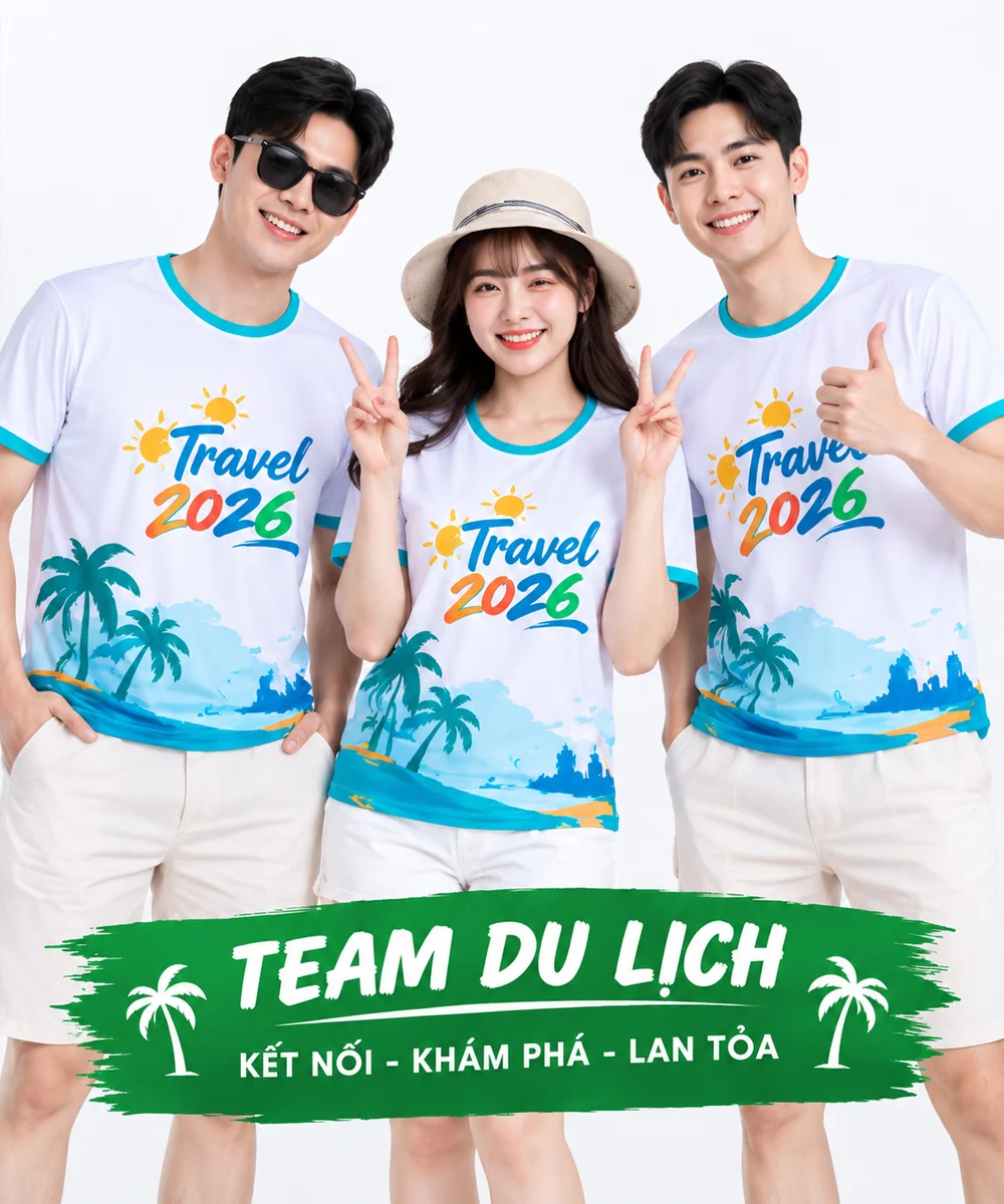 Áo du lịch Cùng nhau khám phá