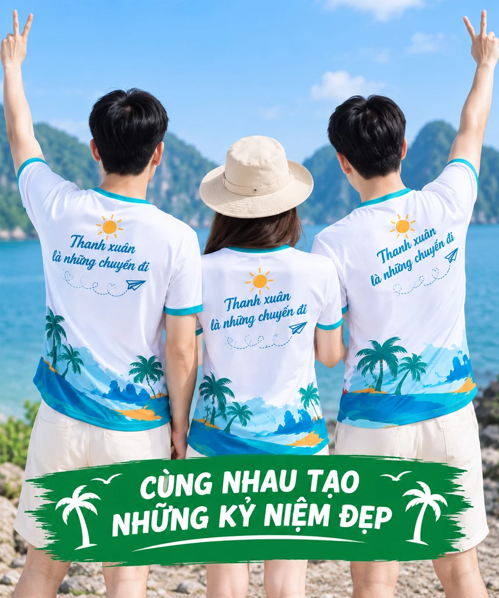 Áo du lịch Cùng nhau khám phá