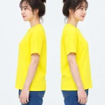 Áo thun đồng phục may sẵn màu vàng chanh