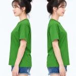 Áo thun đồng phục may sẵn màu xanh bộ đội