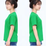 Áo thun đồng phục may sẵn màu xanh lá cây