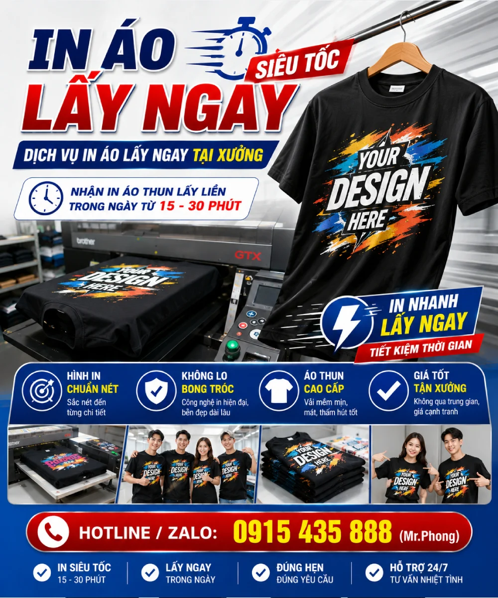 In áo Lấy Ngay