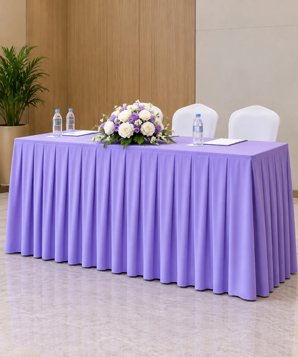 Khăn trải bàn hội nghị đa sắc màu
