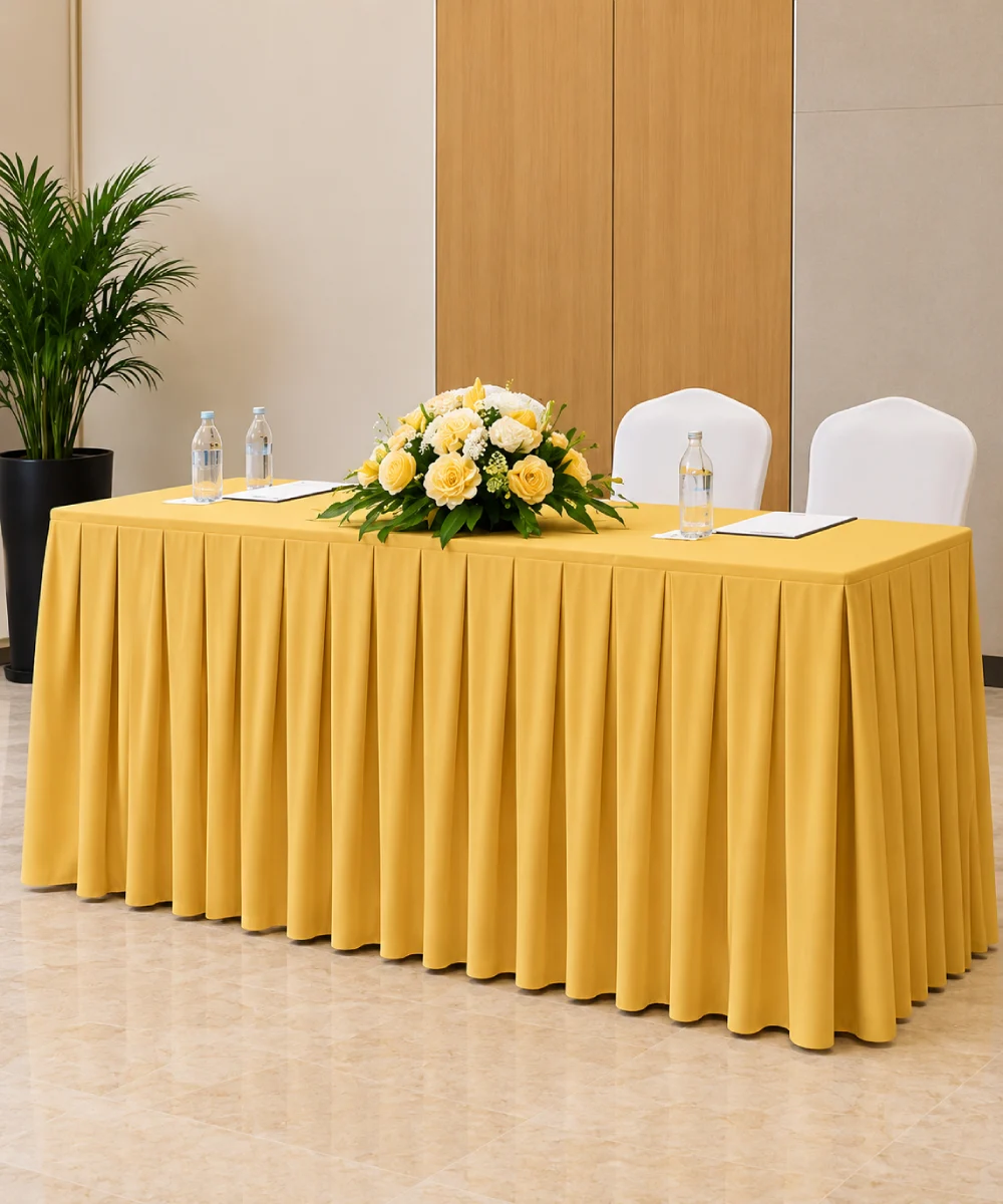 Khăn trải bàn hội nghị đa sắc màu