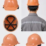 Mũ bảo hộ lao động màu cam