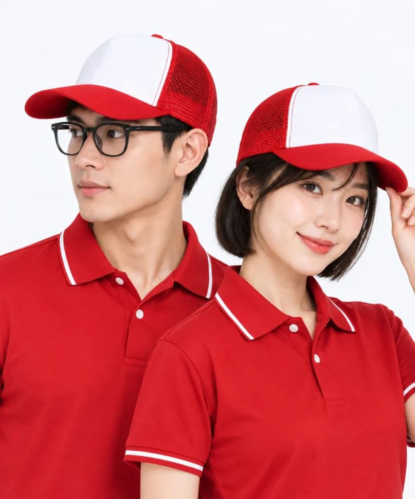 Mũ Trucker phối lưới năng động
