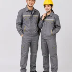 Mũ bảo hộ lao động 3 gân màu vàng