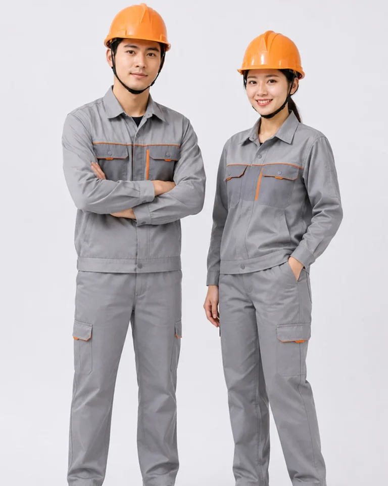 Mũ bảo hộ lao động màu cam tươi