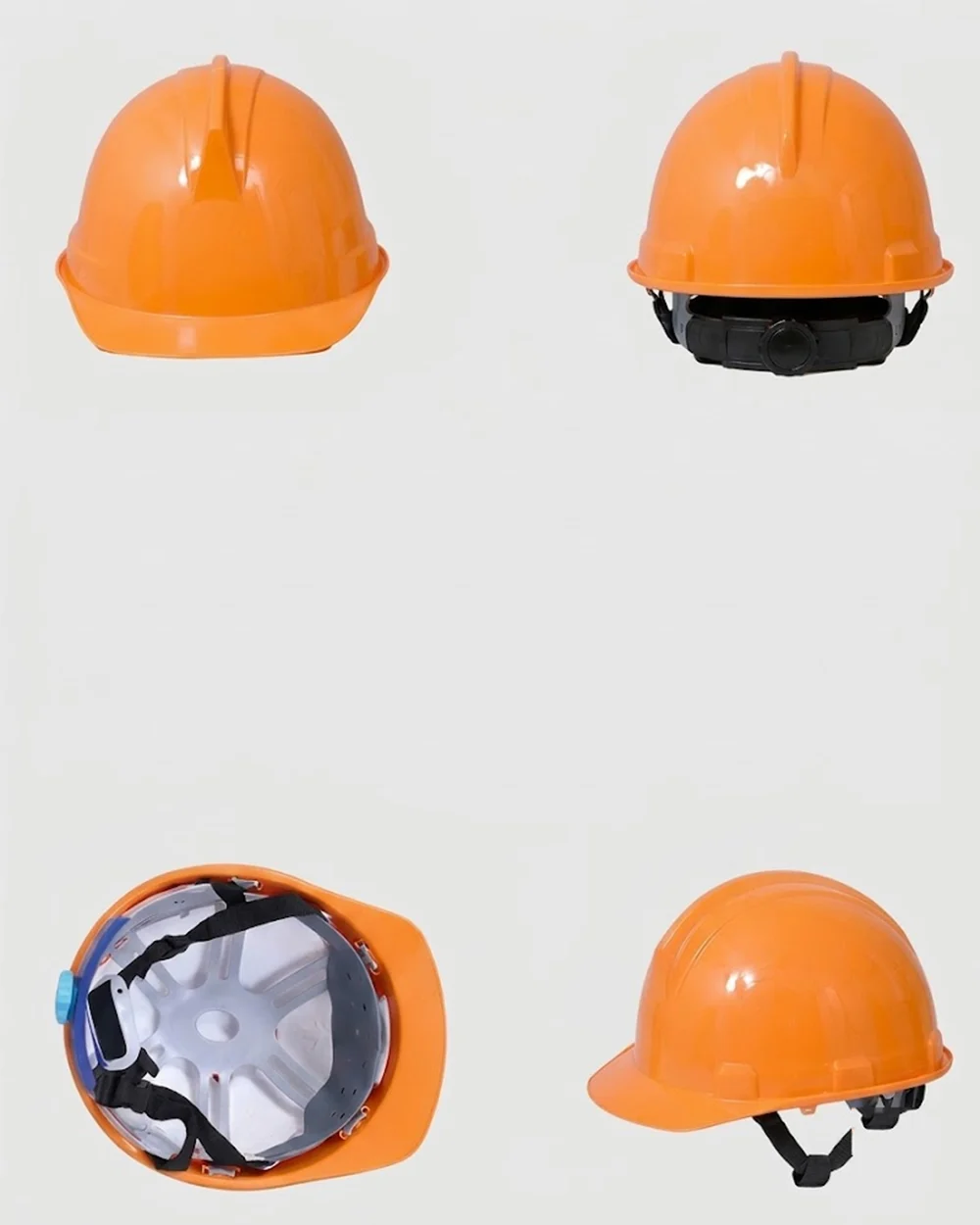 Mũ bảo hộ lao động màu cam tươi
