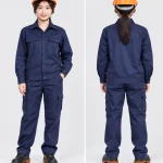 Quần áo bảo hộ lao động màu xanh navy
