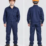 Quần áo bảo hộ lao động màu xanh navy