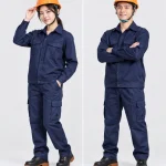 Quần áo bảo hộ lao động màu xanh navy