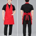 Tạp dề giả gile cổ vest cài một cúc