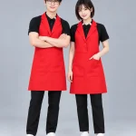 Tạp dề giả gile cổ vest cài một cúc