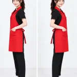 Tạp dề giả gile cổ vest cài một cúc