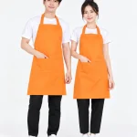 Tạp dề trơn dáng dài có túi tiện lợi