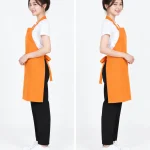 Tạp dề trơn dáng dài có túi tiện lợi