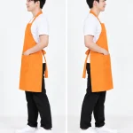 Tạp dề trơn dáng dài có túi tiện lợi