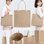 Túi tote đay tự nhiên