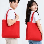 Túi vải không dệt màu đỏ